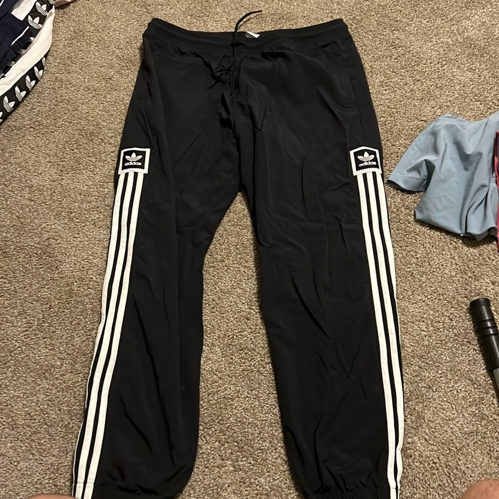 Adidas wind pants joggers